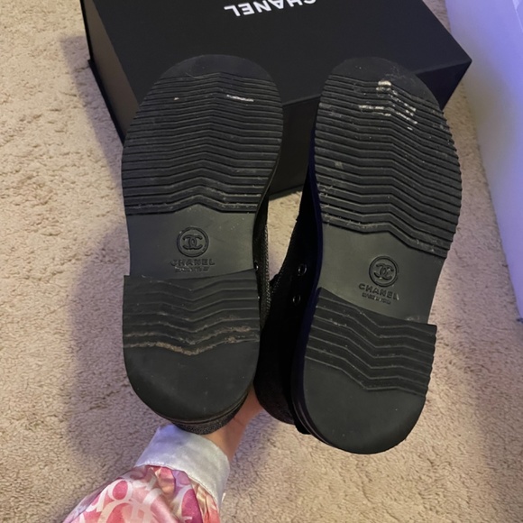 Chanel Lace Up Boots - Picture 5 of 5
